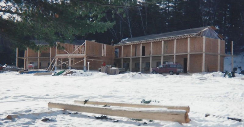 Northwoods Lodge (High Life Motel) - Out With The Old In With The New (newer photo)